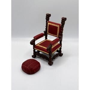 1:12 Scale Miniature Chair, Raine 2000 Biltmore Col. Mr. Vanderbilt’s Chair